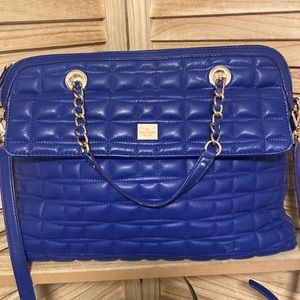 Beautiful blue KATE SPADE BAG.  great for work or everyday.  Great condition